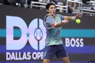 Alexander Shevchenko at the Dallas Open 2025. (Photo: Getty)